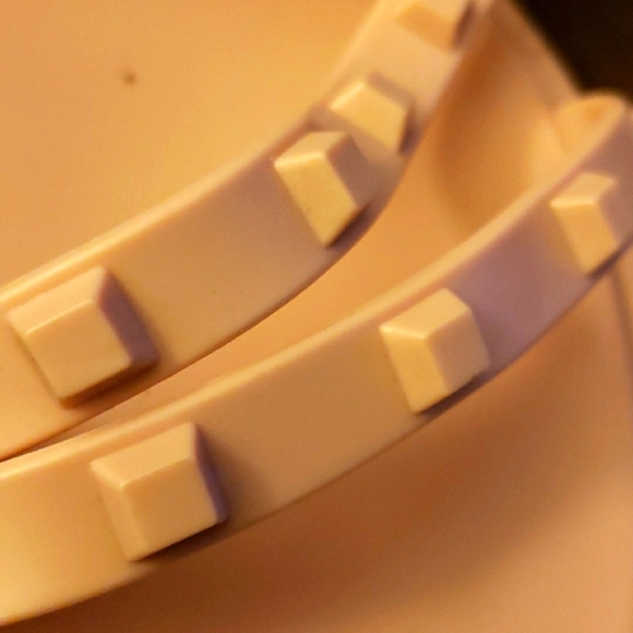 Shade & Shore Liv Jelly Slide Caged Sandals in Blush Size 8 - Picture 6 of 6